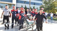 Kepez Belediyesi’nden gerçeğini aratmayan tatbikat