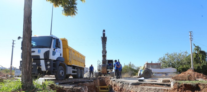 Kepez’de alt yapı seferberliği
