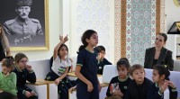 Başkan Kocagöz’e öğrencilerden ziyaret