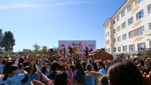 Sahne Kepez öğrencilerle buluştu