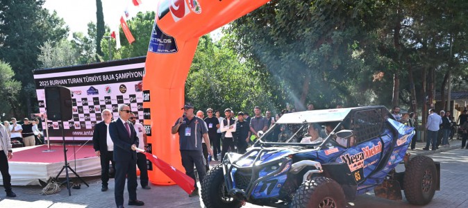 Burhan Turan 2025 Türkiye Baja Şampiyonası Kepez’de başladı: Startı Başkan Kocagöz verdi