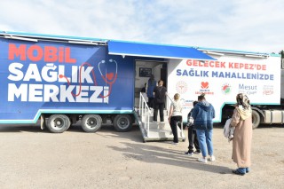 Kepez’in Mobil Sağlık Merkezi Duraliler’de