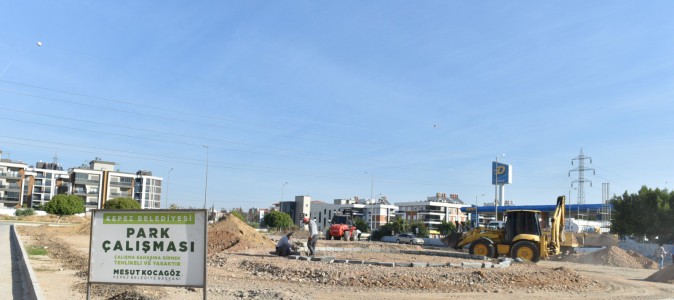 Kepez’in Habibler Mahallesi’ne yeni park