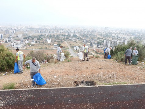 Çankaya’da temizlik seferberliği; 80 çuval çöp toplandı