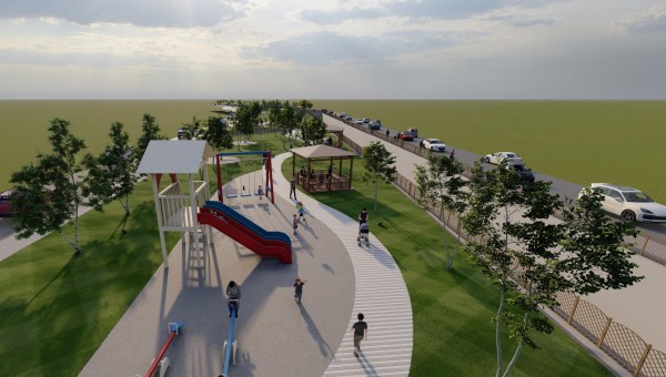 Kepez’den Fevzi Çakmak Mahallesi’ne “Kanal Boyu Çevre Düzenlemesi” 