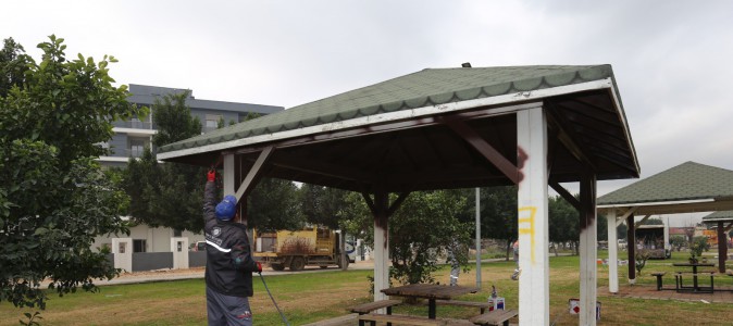 Kepez’den Altınova Düden’e modern park dokunuşu