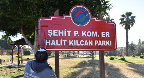 Kepez’in Şehit Piyade Komando Er Halit Kılcan Parkı yenilendi