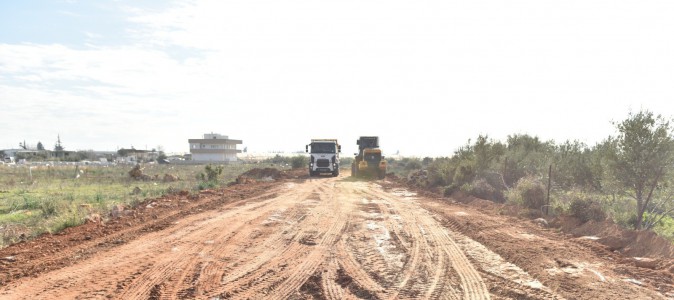 Zeytinlik Mahallesi’ne yeni yol