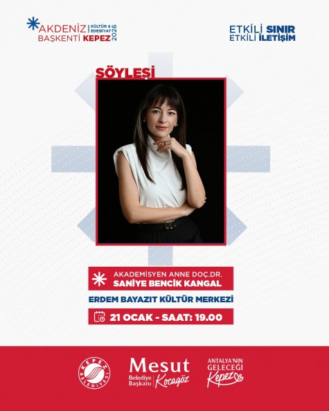 Kepez’de akademisyen anneden “Etkili Sınır – Etkili İletişim” söyleşisi