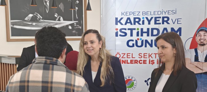 Kepez iş arayanları havacılık sektörüyle buluşturdu