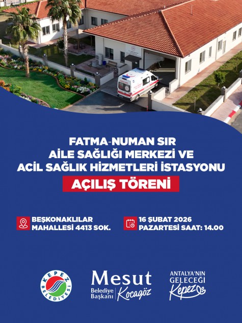 Kepez’de sağlık yatırımları hız kesmiyor