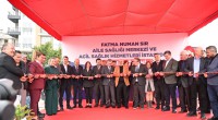 Kepez’de 7 hekimli Fatma Numan Sır ASM ve ASHİ hizmete açıldı