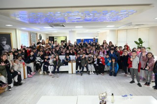 Kocagöz, 2.sınıf öğrencilerine yerel yönetimi anlattı