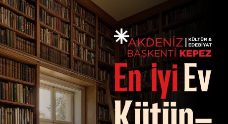 Antalya’nın ‘En İyi Ev Kütüphaneleri’ yarışıyor