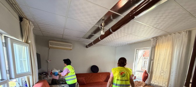 Kepez’den şehit ve gazi evlerinde bayram temizliği