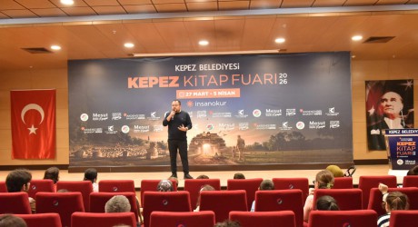 Kepez Kitap Fuarı’nda Mert Arık ile ‘Her Şey Bir Hayalle Başlar’ 