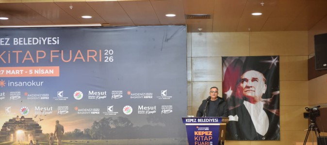 Kepez Kitap Fuarı’nda ödüllü yazar Kemal Varol ile edebiyat üzerine derin söyleşi