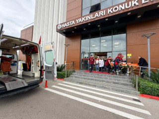 Kepez’den Hasta Yakınları Konukevi’nde deprem tatbikatı