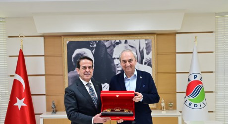 Başkan Kocagöz’e YÖREX ziyareti