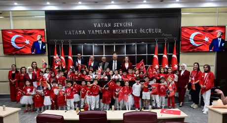 Kepez’de 23 Nisan’da söz çocuk meclisinde