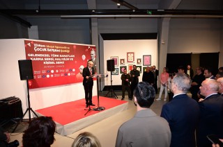 Dokumapark’ta 23 Nisan’da Geleneksel Türk Sanatları Karma Sergisi açıldı