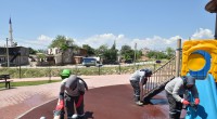 Kepez’de park ve oyun alanlarında hijyen seferberliği