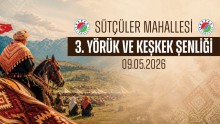 Kepez’de Sütçüler Mahallesi 3. Yörük ve Keşkek Şenliği coşkusu