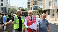 Başkan Kocagöz Çankaya’daki asfalt çalışmalarını yerinde inceledi