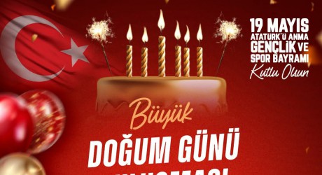 Kepez’de gençler için dev doğum günü heyecanı