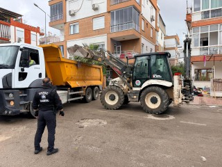 KEPEZ’DE ÇÖP EV OPERASYONU
