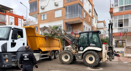 KEPEZ’DE ÇÖP EV OPERASYONU