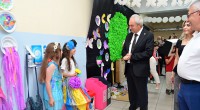 Kocagöz’den öğrencilerin geri dönüşüm sergisine tam destek