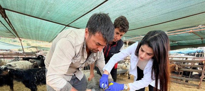Kepez’de kurban satış ve kesim yerleri denetim altında