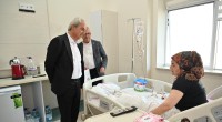 Kocagöz, kurban kesim yerlerini denetledi