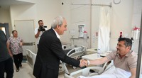 Kocagöz, kurban kesim yerlerini denetledi