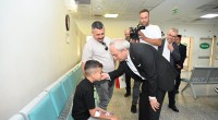 Kocagöz, kurban kesim yerlerini denetledi