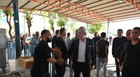 Kocagöz, kurban kesim yerlerini denetledi