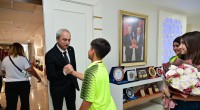 Kepez’in Bocce şampiyonları Başkan Kocagöz’le buluştu