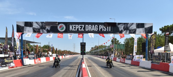 Kepez’de Motodrag heyecanı