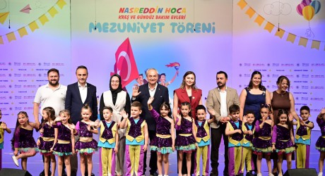 Kepez’in kreşlerinde mezuniyet sevinci