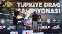 Kepez’de motodrag şampiyonları kupalarını aldı
