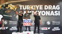 Kepez’de motodrag şampiyonları kupalarını aldı