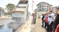 Kocagöz’ün, anonsuyla Kepez’in sathi asfalt sezonu başladı