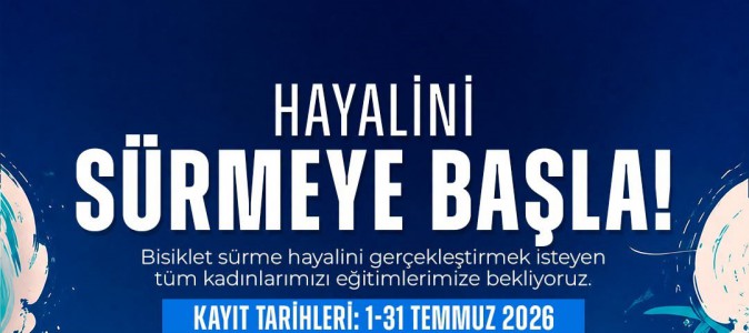 Kepez’de kadınlar hayallerine pedal çeviriyor