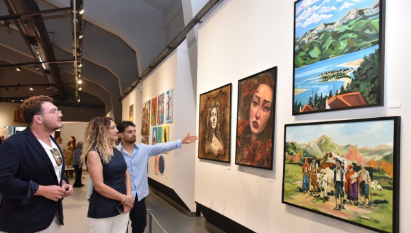 DokumaPark’ta “Artesign 100 Eser Sergisi” sanatseverlerle buluştu 