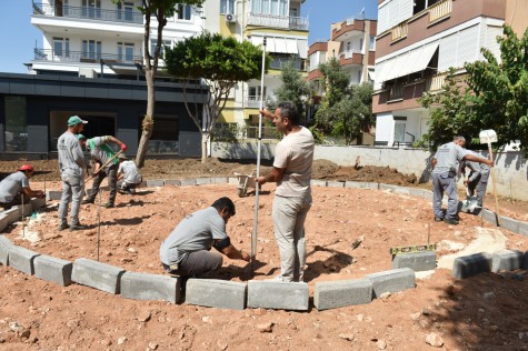 Yükseliş’in parkı daha güvenli ve konforlu hale geliyor