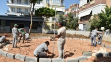 Yükseliş’in parkı daha güvenli ve konforlu hale geliyor