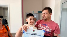 Kocagöz, sünnet olan çocukları “Üstün Cesaret Belgesi’ ile ödüllendirdi