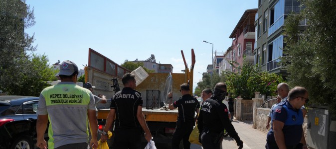 Kepez’de kamu alanlarının işgaline geçit yok
