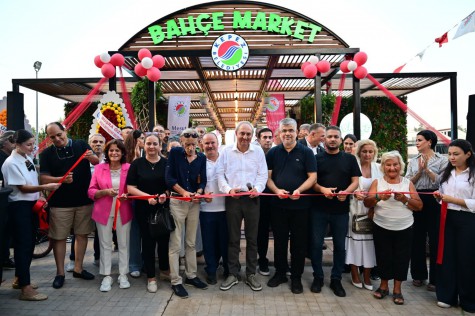 Kocagöz’ün 105 projesinden biri daha hayata geçti: Bahçe Market hizmette